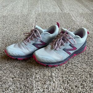 New Balance Gray and Pink Athletic Shoes